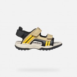 GEOX ΑΓΟΡΙ ΠΕΔΙΛΟ  J450RA 015ME C0445 ΜΠΕΖ ΚΙΤΡΙΝΟ